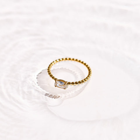Oval Radiance Ring