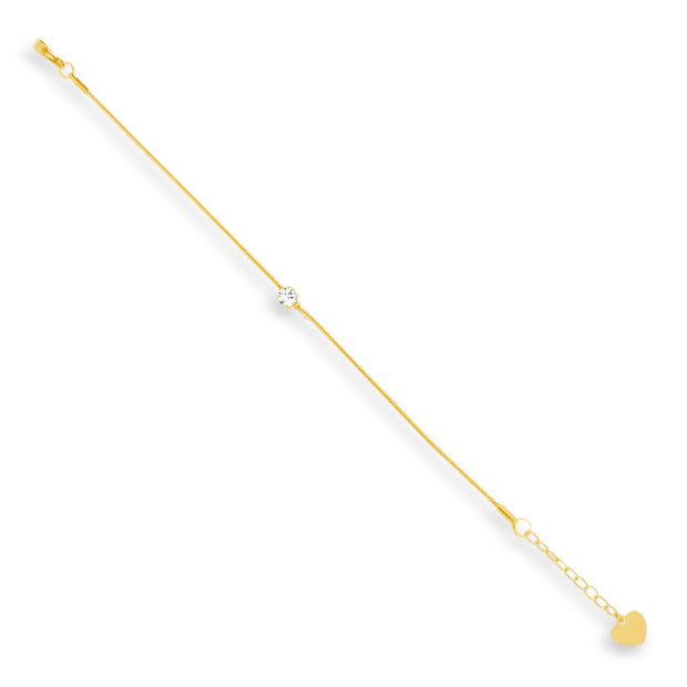 Dainty Crystal Charm Bracelet - EVRYJEWELS