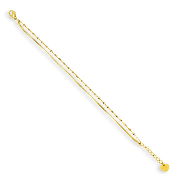 Duo Chain Bracelet - EVRYJEWELS