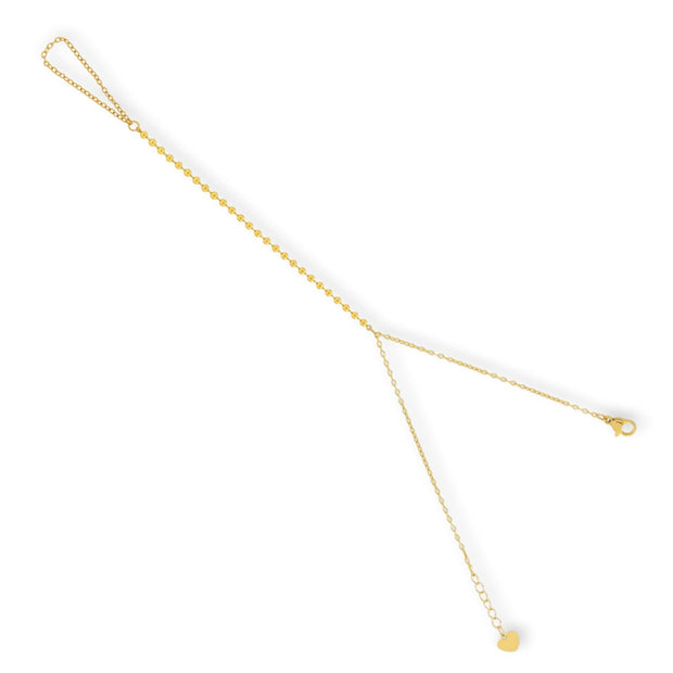 Delicate Ball Chain Hand Bracelet - EVRYJEWELS