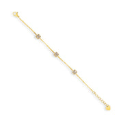 Princess Crystal Station Bracelet - EVRYJEWELS