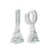 Christmas Tree Earrings - EVRYJEWELS