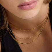 Fine Lines Bundle: 5 Piece Necklace and Bracelet Bundle