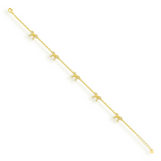 Gilded Bow Bracelet - EVRYJEWELS