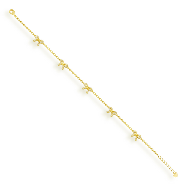 Gilded Bow Bracelet - EVRYJEWELS