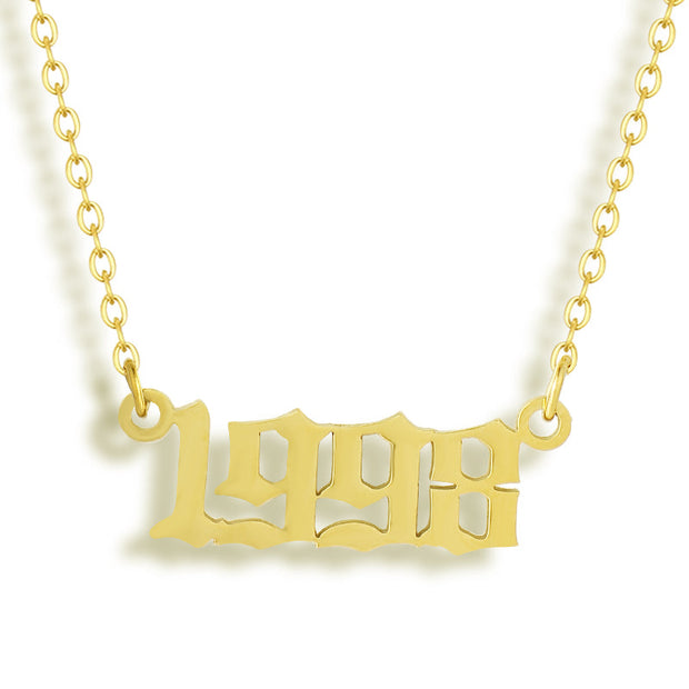Golden Year Necklace - EVRYJEWELS