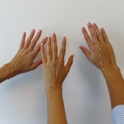 Viral Hand Chain Bundle : 3 Piece Hand Chain Bundle