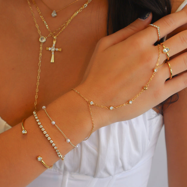 High-Shine Tennis Bracelet