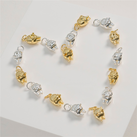 Ketnipz Bean Croissant Charm