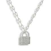 Lock Me Up Necklace - EVRYJEWELS
