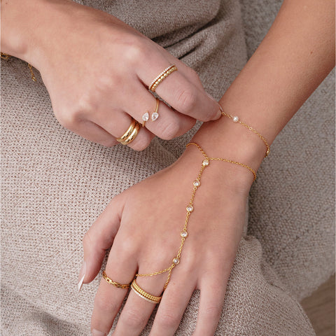 Pearl & Diamond Bracelet - EVRYJEWELS