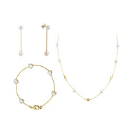 Sweet Ocean Pearl Jewelry Set Bundle - EVRYJEWELS