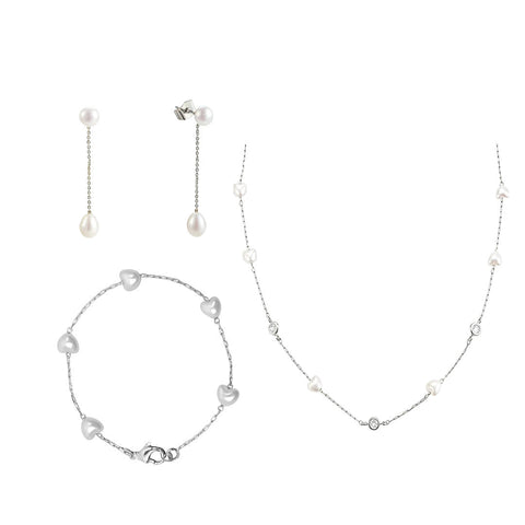Sweet Ocean Pearl Jewelry Set Bundle - EVRYJEWELS