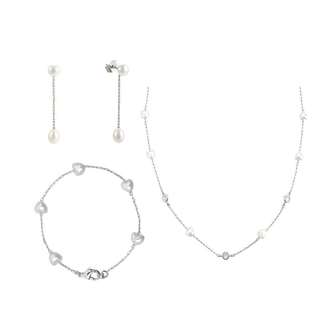 Sweet Ocean Pearl Jewelry Set Bundle - EVRYJEWELS