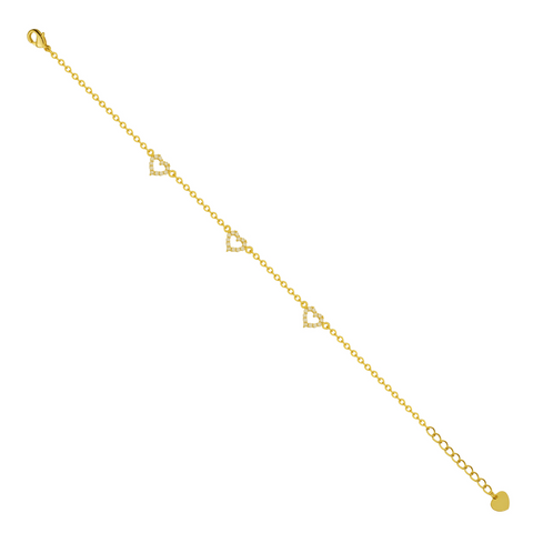 Triple Love Bracelet - EVRYJEWELS