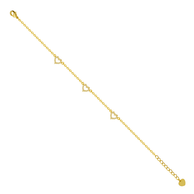 Triple Love Bracelet - EVRYJEWELS