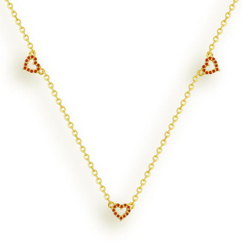 Triple Love Necklace - EVRYJEWELS