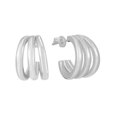 Triple The Fun Earrings - EVRYJEWELS