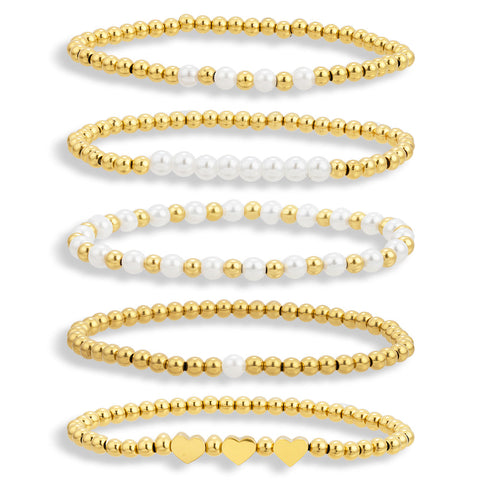 Tropic Bundle : 5 Piece Bracelet Bundle - EVRYJEWELS