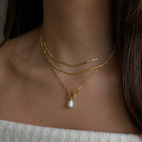 Pearl Link Necklace