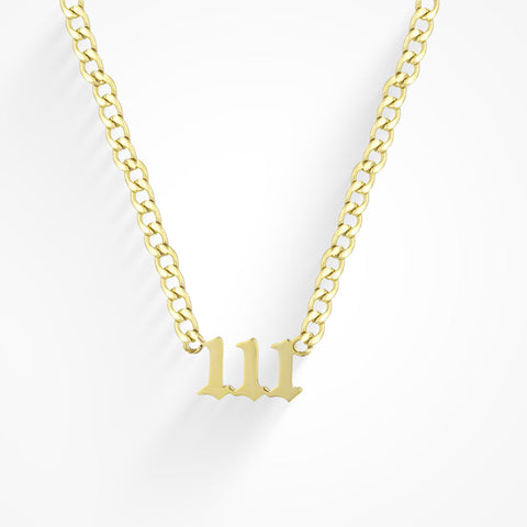 Angel Number Necklace - EVRYJEWELS