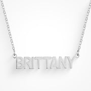 Custom/Personalized Nameplate Necklace - EVRYJEWELS