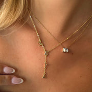 Custom/Personalized Name Drop Lariat Necklace