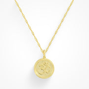 Inner Peace OM Necklace - EVRYJEWELS