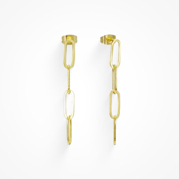 Link Up Earrings - EVRYJEWELS