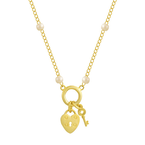 Love Locked Necklace - EVRYJEWELS