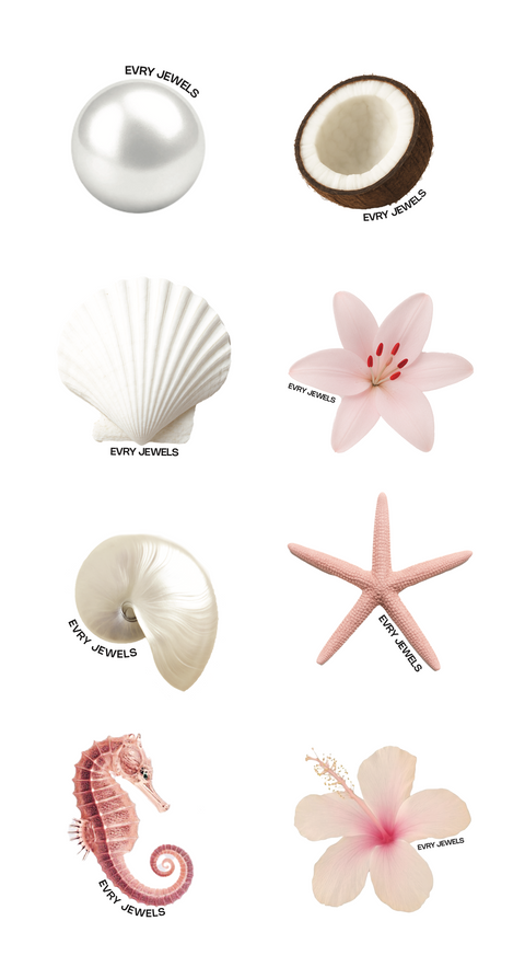 Ocean Girl Sticker Pack - EVRYJEWELS