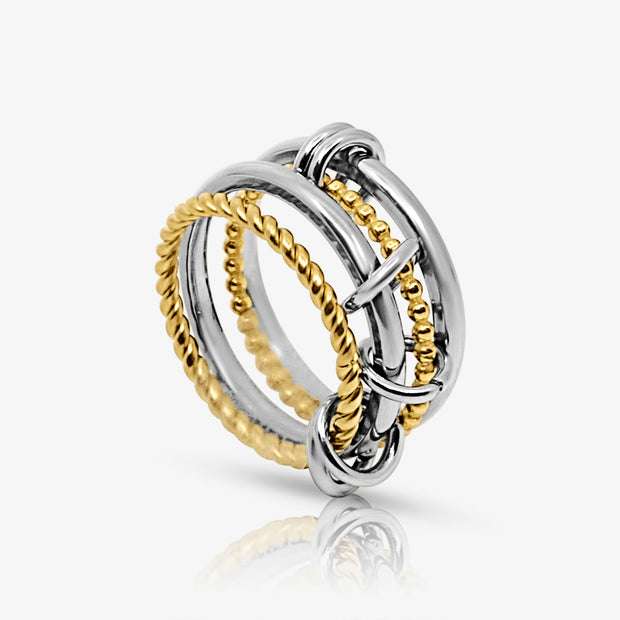 Unbothered Stacked Ring - EVRYJEWELS