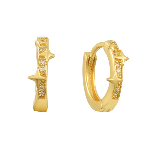 Wish Upon A Star Earrings - EVRYJEWELS